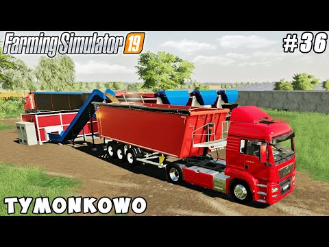 Selling milk, transporting forage & caring for cows on new farm | Tymonkowo | FS 19 | Timelapse #36