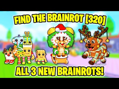 How to get ALL 3 NEW BRAINROTS in Find the Brainrot [316] (ROBLOX)