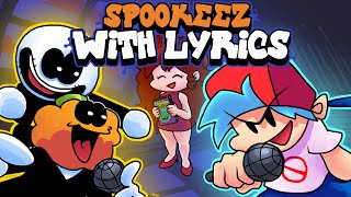 Spookeez WITH LYRICS By RecD - Friday Night Funkin&#39; THE MUSICAL (Lyrical Cover)