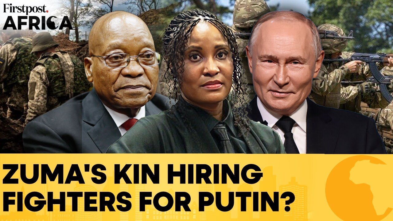 Zuma Daughter Under Fire for Allegedly Recruiting Citizens for Ukraine War | Firstpost Africa | N18G