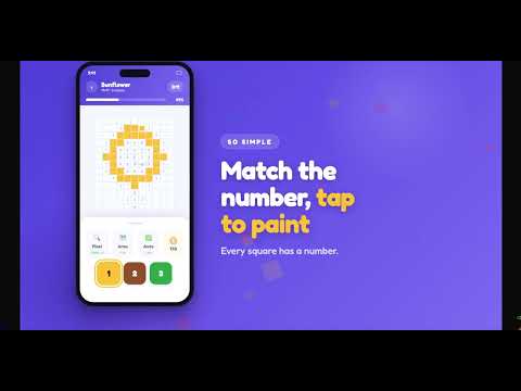 Pop Color Art: Paint by Number video thumbnail