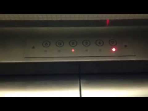 Strange United States Hydraulic Elevator @ Social Sciences Building UCSD, La Jolla, CA