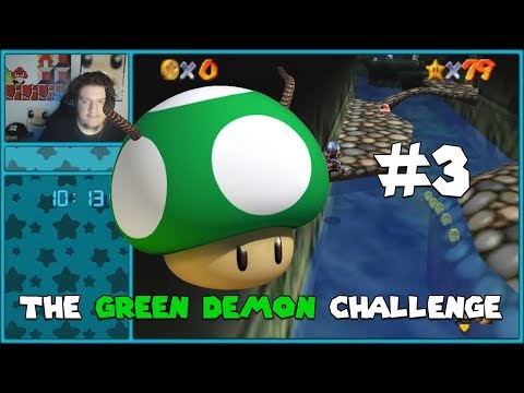 A Speedrunner Does The Green Demon Challenge (All Stages) Part 3