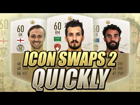 HOW TO COMPLETE ICON SWAPS 2 OBJECTIVES FAST! (UNLOCK ICON TOKENS FAST) #FIFA21