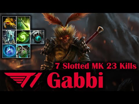 🔥 7 Slotted Monkey King - T1.Gabbi - 23 kills GG - Dota 2 Pro Game Highlights