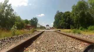 preview picture of video 'Vélo Rail du Larzac à Saint Eulalie de Cernon'