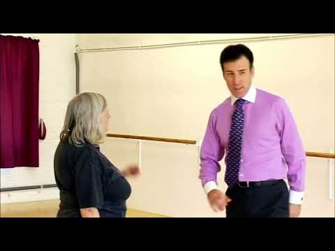 Ann Widdecombe & Anton Du Beke - Rumba training