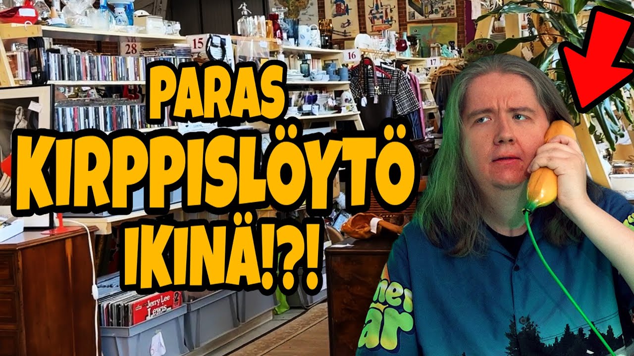 Paras KIRPPISLÖYTÖ ikinä!?! - Eeppinen Kirppisreissu 5
