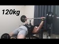 【BP.MAX挑戦】ベンチプレス120kg