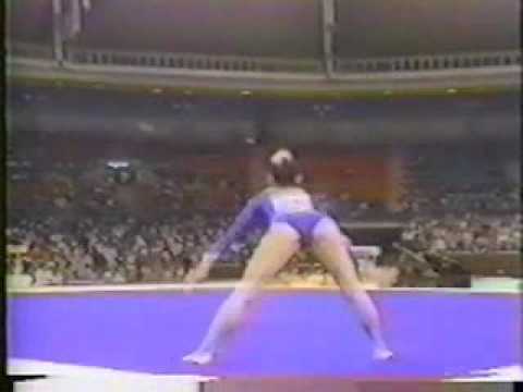 Maiko Morio 1986 Asian Games Team Floor