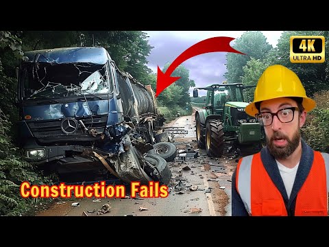 Epic construction fails compilation part 13 | Try not to laugh | Funny moments