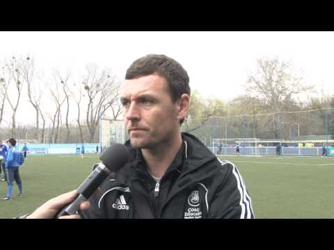 Igor Negrescu după meciul Dacia-2-Buiucani - Olimpia-2 1-0 (31.03.2012)
