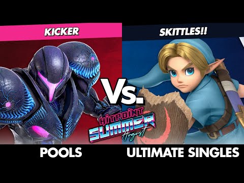 Hitpoint Summer: August POOLS - Kicker (Samus) Vs. SKITTLES!! (Young Link) SSBU