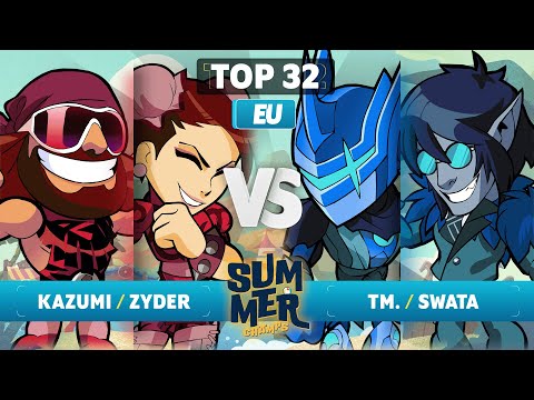 Kazumi & Zyder vs TM. & Swata - Top 32 - Summer Championship 2023 - EU 2v2