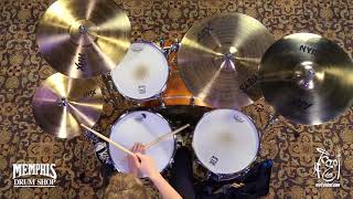 Video thumbnail for Sabian 14" HHX Manhattan Jazz Hi Hat Cymbals - 839/937g - Kayleigh Moyer (11493XN-1060412CC) by Memphis Drum Shop