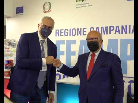 L'Assessore all'agricoltura Nicola Caputo a Gustus 2021