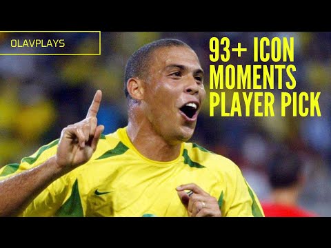 FIFA 21 - Last 93+ Icon Moments Attacker Player Pick