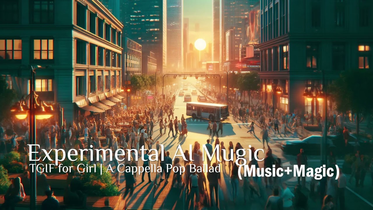 TGIF for Girl | A Cappella Pop Ballad #cappella  #ballad #popmusic #aimusic #aialbum