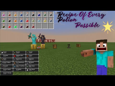 Unbelievable! Master the Minecraft Potion Recipes Now!