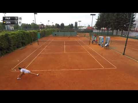 Diane Parry [1] - Valentini Grammatikopoulou | W60 Zagreb Round of 16