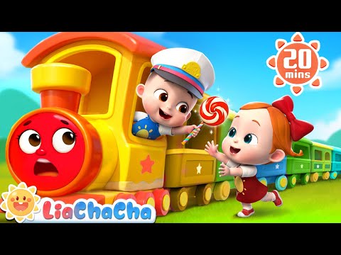 Train Song | Toot Toot Train Is Coming! | Jobs and Career | Kids Songs & Nursery Rhymes | LiaChaCha