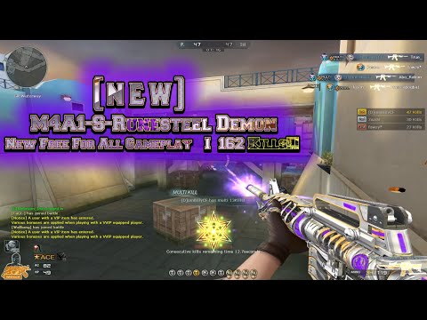 Crossfire West | [NEW] M4A1-S-Runesteel Demon | New Free For All Gameplay | 162 Kills!!!