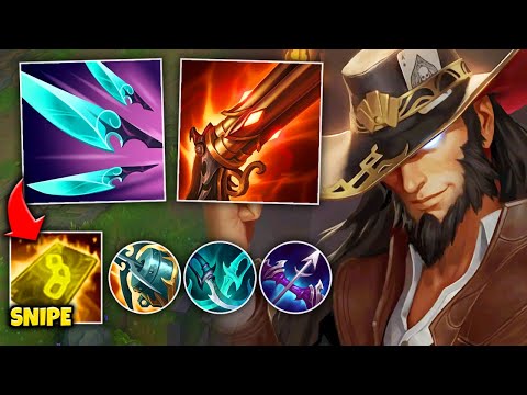 Twisted Fate but I built Quickblades and Stun you on Repeat (W no cooldown)