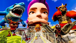 ALL MONSTERS Big & Small Cars with 99 NIGHT MONSTERS & BUS EATER & CAR EATER | BeamNG.drive