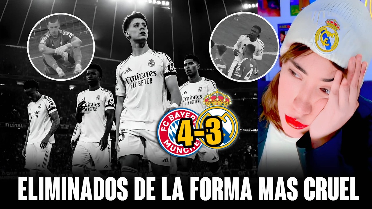 ESTÓ SI ME DOLIO PF. EL REAL MADRID ELIMINADO DE LA CHAMPIONS