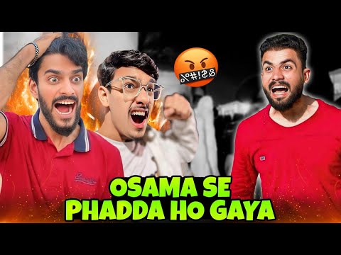 OSAMA SE DALFA CATTLE ME PHADDA HO GAYA 🤬😤 | @mishkatkhan KO CALL KAR DI 😡 | OSAIREEM KHAN VLOGS