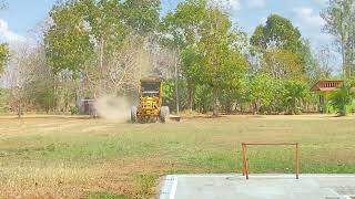 ปรับพื้นที่ทำสนามฟุตบอล ณ โรงเรียนวังไผ่ #ครูภัคสระแก้ว ep.1