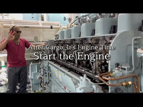 After Cargo, It’s Engine Time. Start the Engine! (Ladung fertig. Zeit für den Motor. Motor starten!)