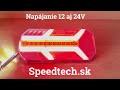 Združené LED svetlo na prívesný vozík 12V / 24V - ľavé s dynamickými smerovkami ECER (110x235x35mm) - Video Youtube