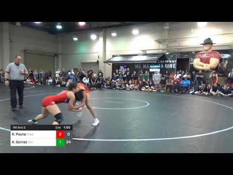 127 Lbs Rr Rnd 3 Rontaysia Payne Tennessee Dual Vs Aleena Gomez California Red