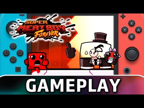 Super Meat Boy Forever | Nintendo Switch Gameplay - YouTube