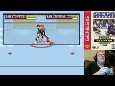 genesis nhl all-star hockey '95 cool