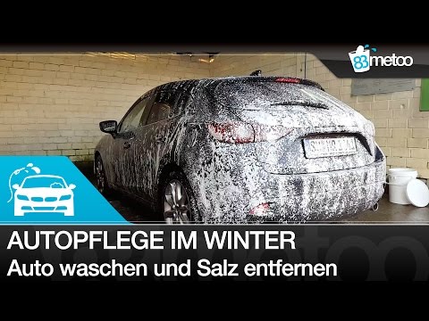 Autopflege im Winter | Wie sollte man im Winter das Auto waschen | Auto waschen und Salz entfernen