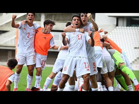 Ilias Akhomach vs Switzerland U18 ● Torneo de Limoges ● 9/3/21