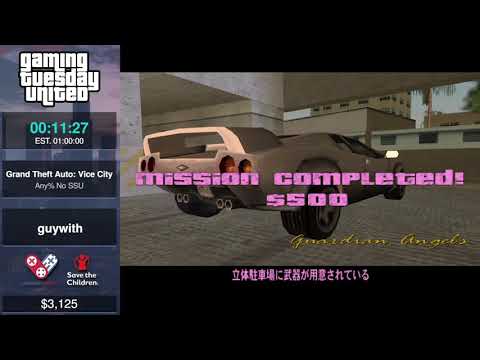 GTU2021 - Grand Theft Auto: Vice City Any% No SSU by guywith