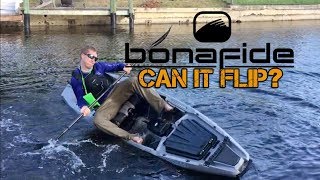 2018 Bonafide Kayak SS127:  CAN IT FLIP & IS IT FAST?