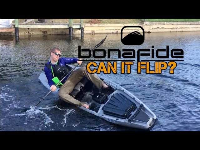 2018 Bonafide Kayak SS127:  CAN IT FLIP & IS IT FAST?