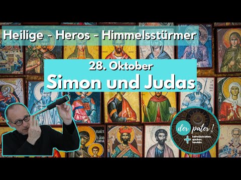 Die Heiligen Apostel Simon und Judas. Gedenktag 28. Oktober.
