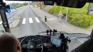 Bus Driving POV | Route 150 Markaryd - Ljungby | Scania InterLink
