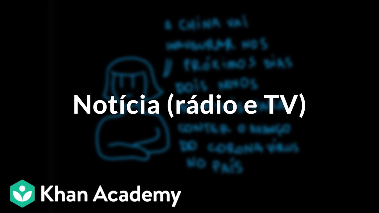 Gênero oral: notícia (rádio e TV)