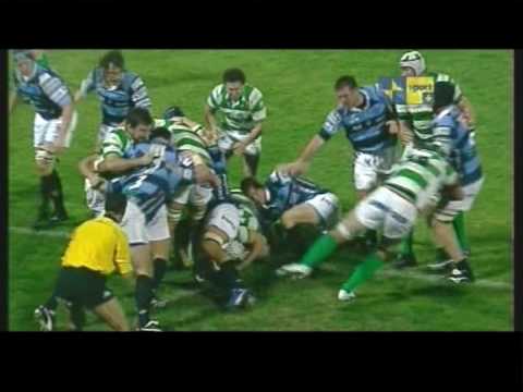 RUGBY SUPER 10 ITALIA TOP 14 FRANCIA ANTICIPI DI VENERDI 31-10-09 TGSPORT RTB SKY 829