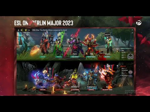 ESL One Berlin Major 2023 | Group Stage | Gaimin Gladiators (1) vs PSG LGD - Game 2