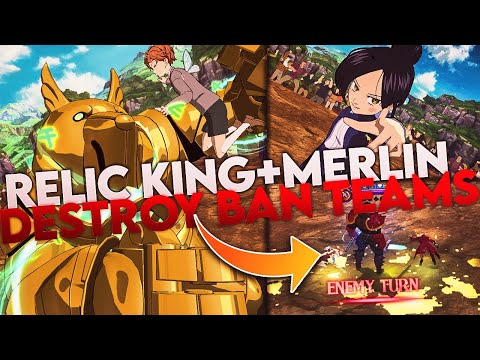 I FOUND THE MOST TOXIC HOLY RELIC FEST KING COMBO!! BAN PLAYERS RAGE QUIT!! [7DS: Grand Cross]