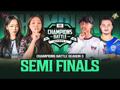 [NP] PUBG MOBILE CHAMPIONS BATTLE S3 | SEMI FINALS | GROUP A #RG #RD #T2K #DRS #HORAA