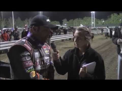 2015 World of Outlaws Sprint Car Series Victory Lane Night 2 at Calistoga Speedway