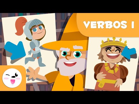 Os VERBOS para crianças - Andar, pular, comer, dormir, escrever... -  Episódio 1